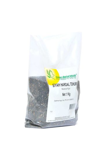 Hardal Tohumu Tane Doğal Siyah 1000 Gr Paket