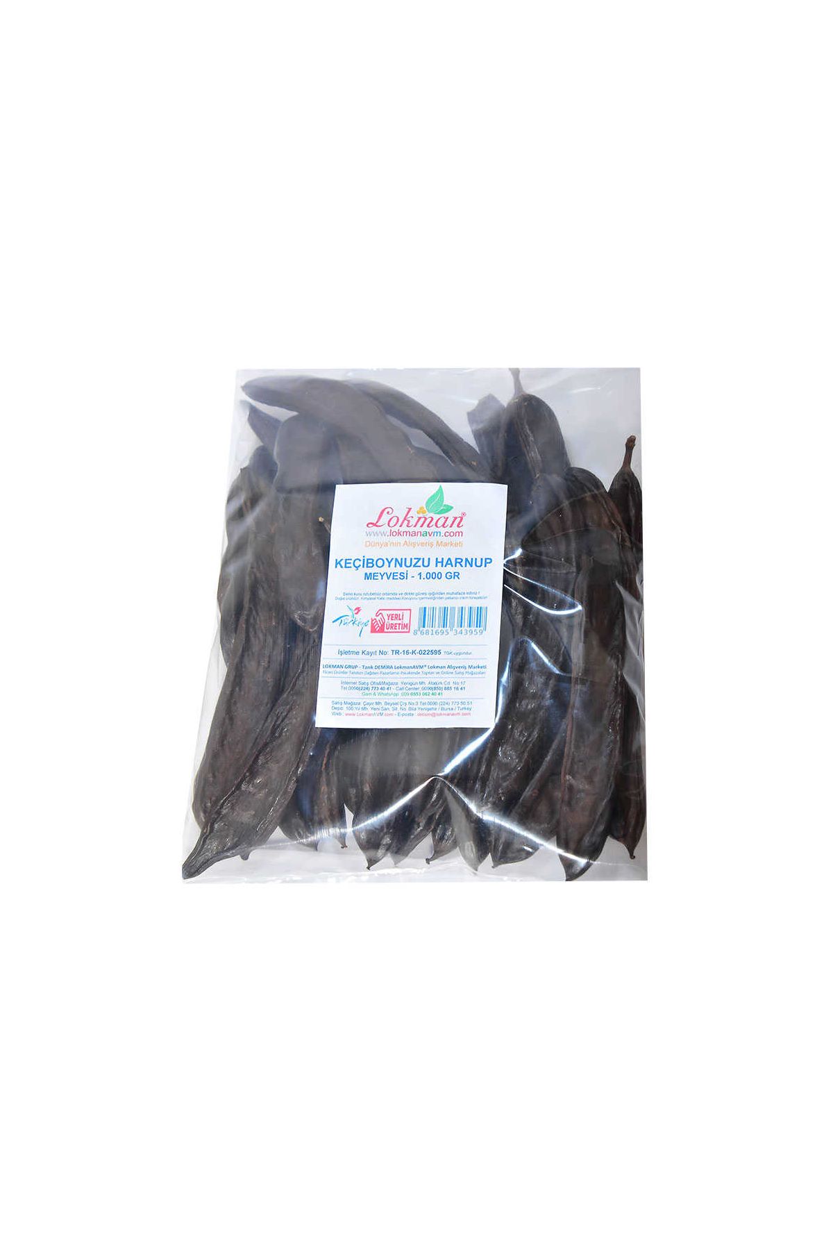 Keçiboynuzu Harnup Meyvesi 1000 Gr Pkt