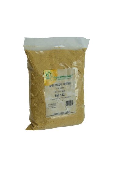Hardal Tohumu Öğütülmüş Doğal Sarı 1000 Gr Paket