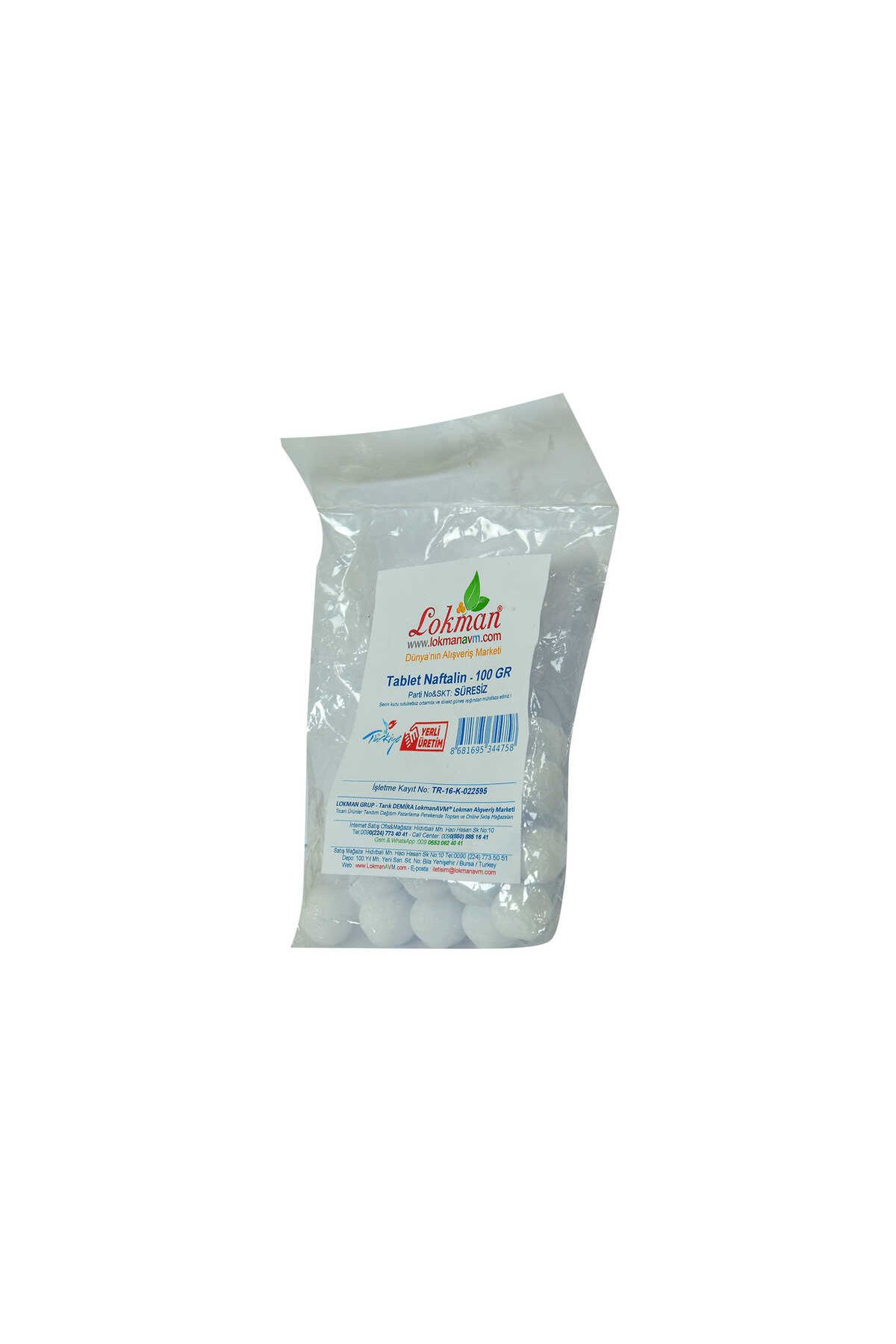 Naftalin Bilya Tablet 100 Gr Paket