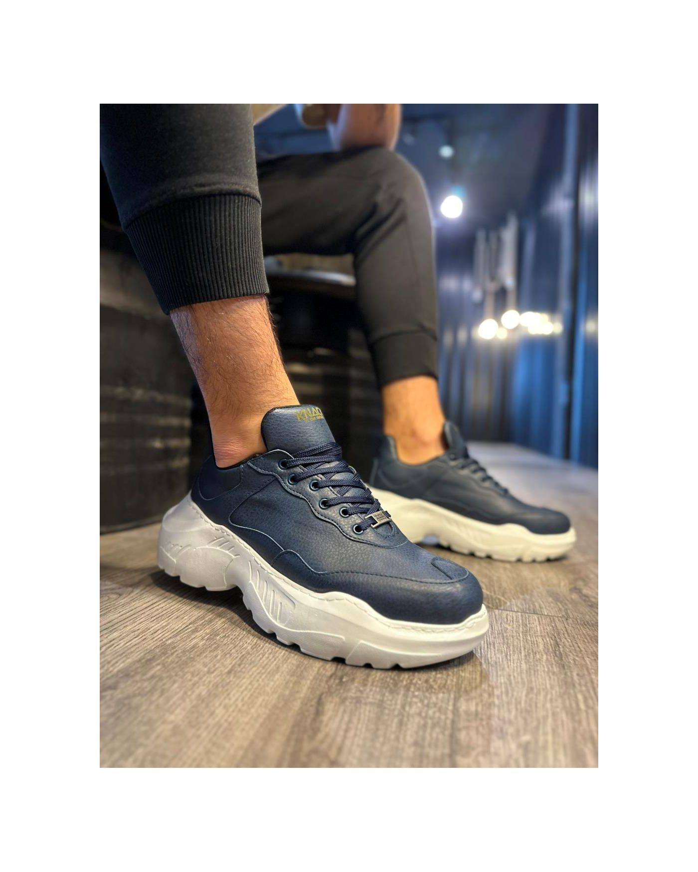 Yüksek Taban Günlük Ayakkabı N Lacivert