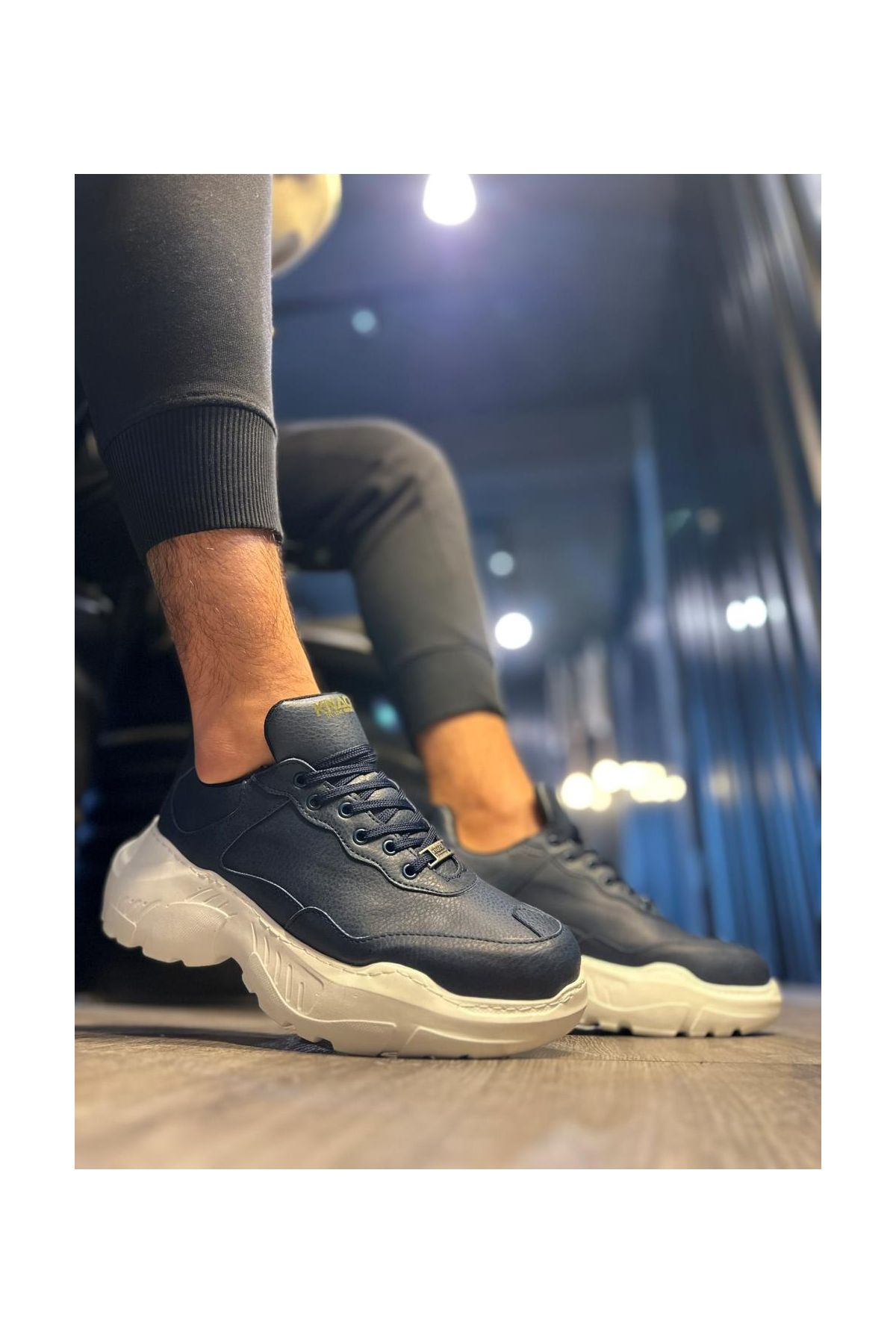 Yüksek Taban Günlük Ayakkabı N Lacivert