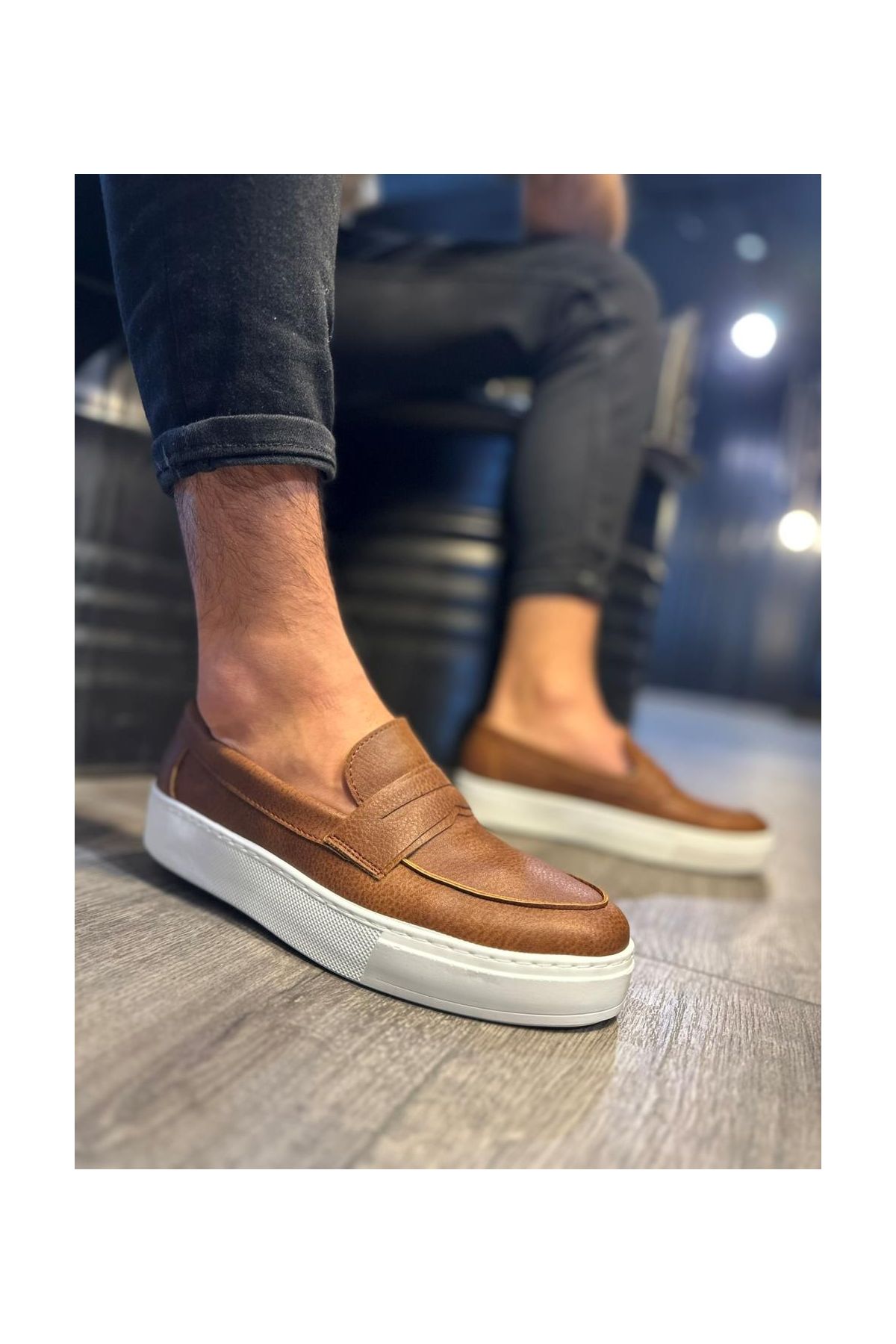 Günlük Klasik Ayakkabı  Taba