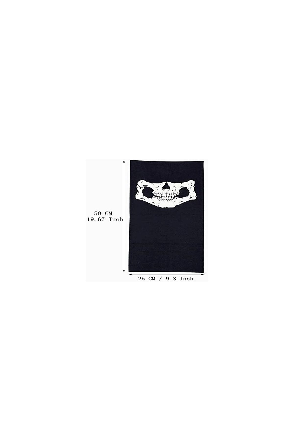 Motorcu Boyunluk Baf Buff Bandana 25x48 cm Model 7
