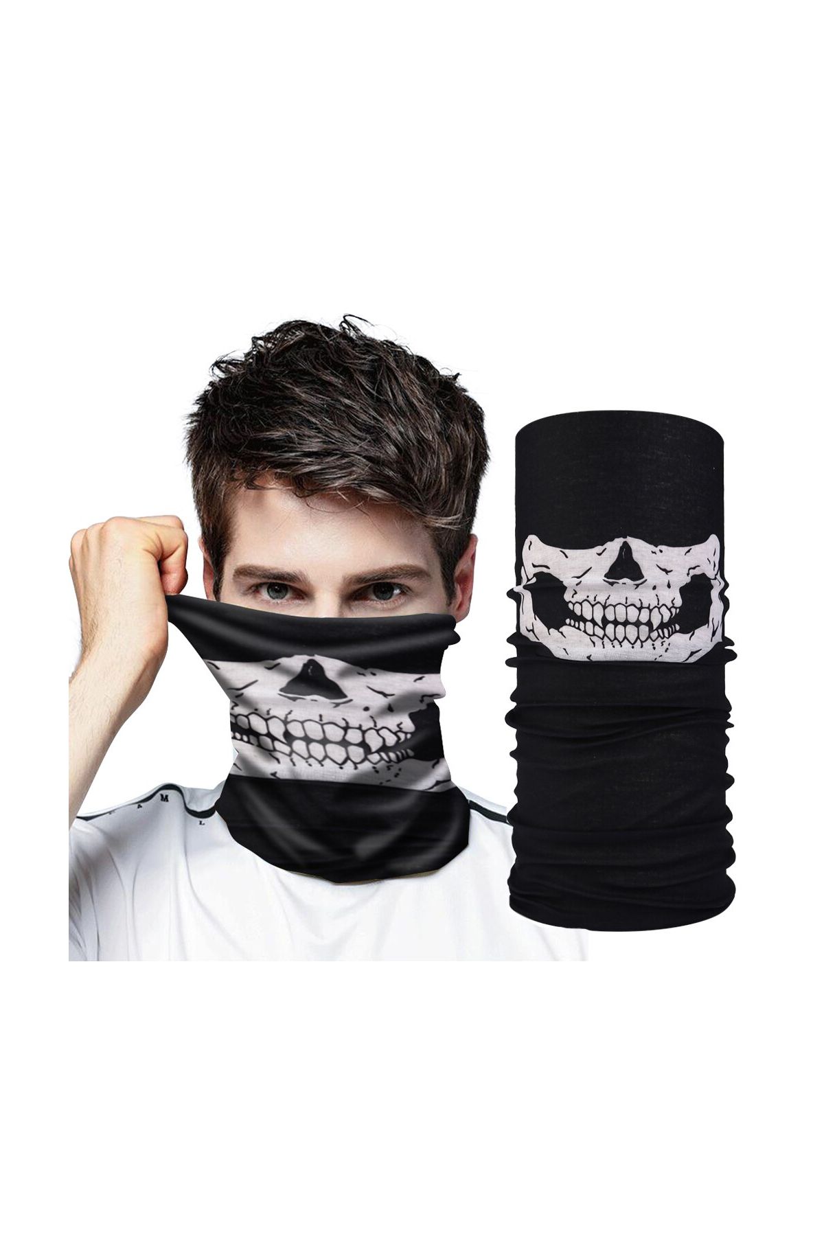 Motorcu Boyunluk Baf Buff Bandana 25x48 cm Model 7