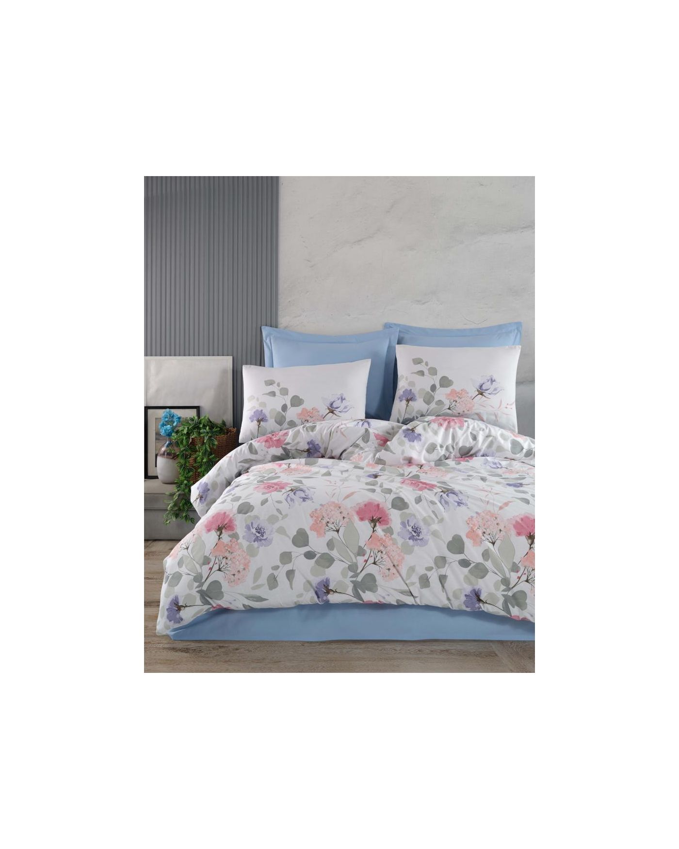 Çift Kişilik Nevresim Takımı Tiffany Sky