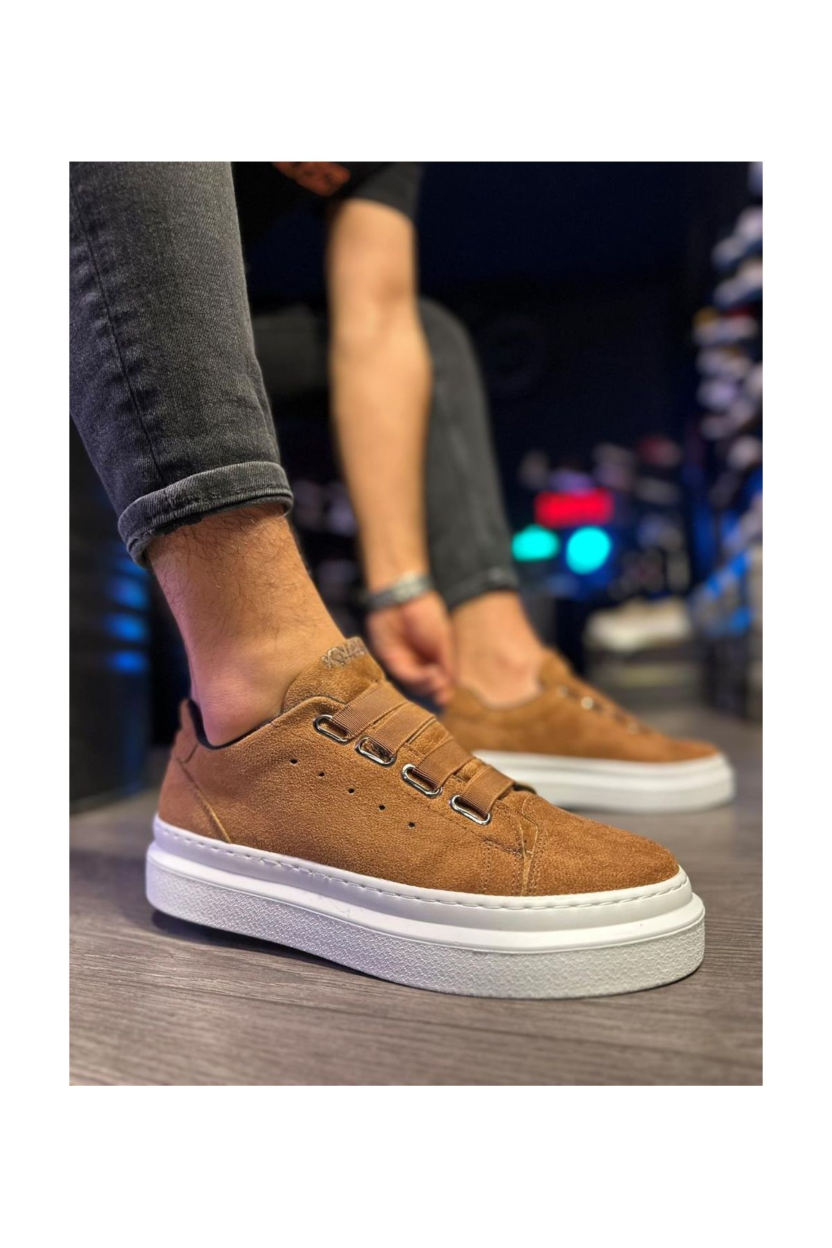 Günlük Ayakkabı  Taba Süet