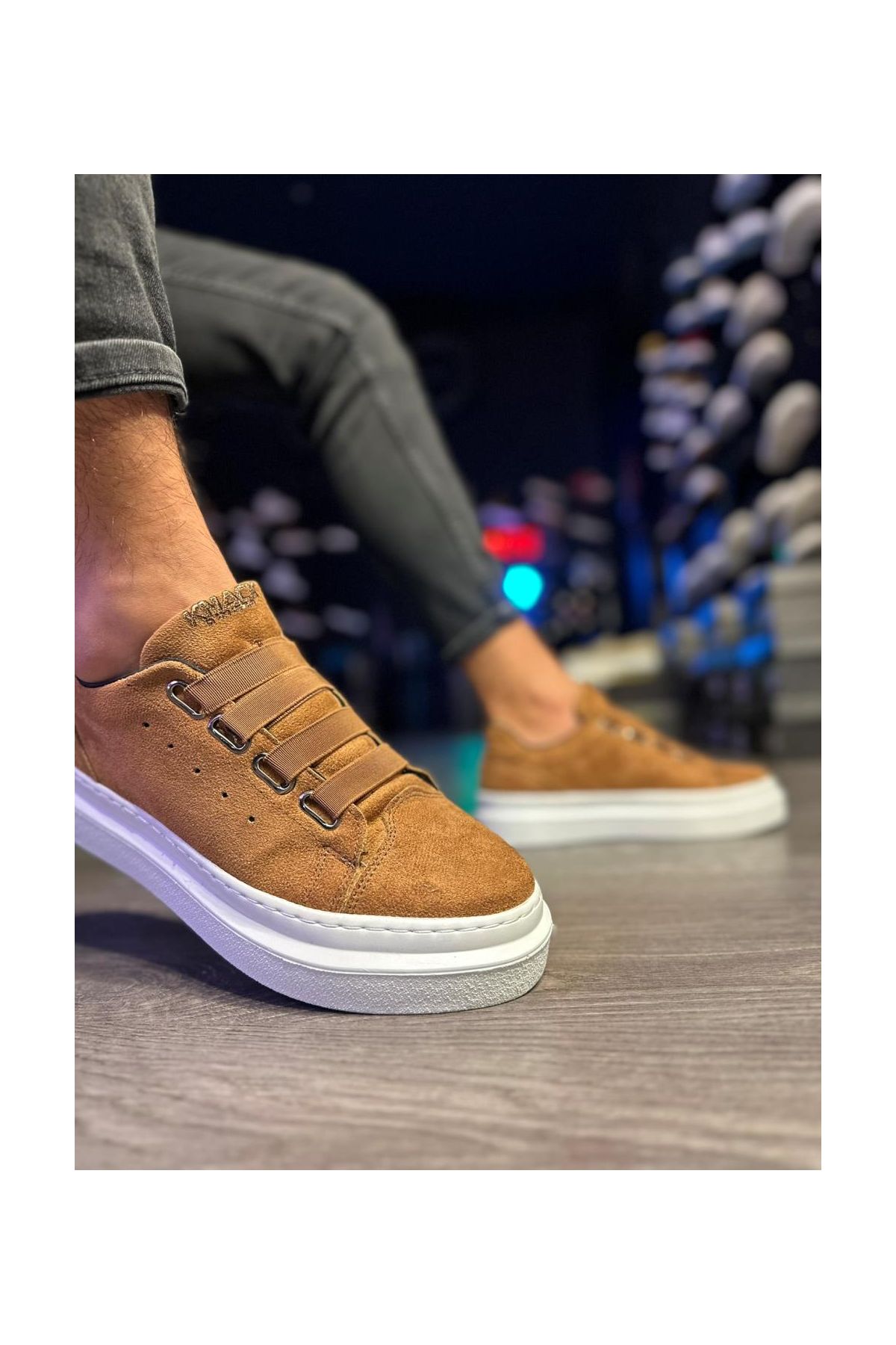 Günlük Ayakkabı  Taba Süet