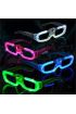 Glow Model 3 Farklı Fonksiyonlu Işıklı Parti Gözlüğü Karışık Renk 12 Adet
