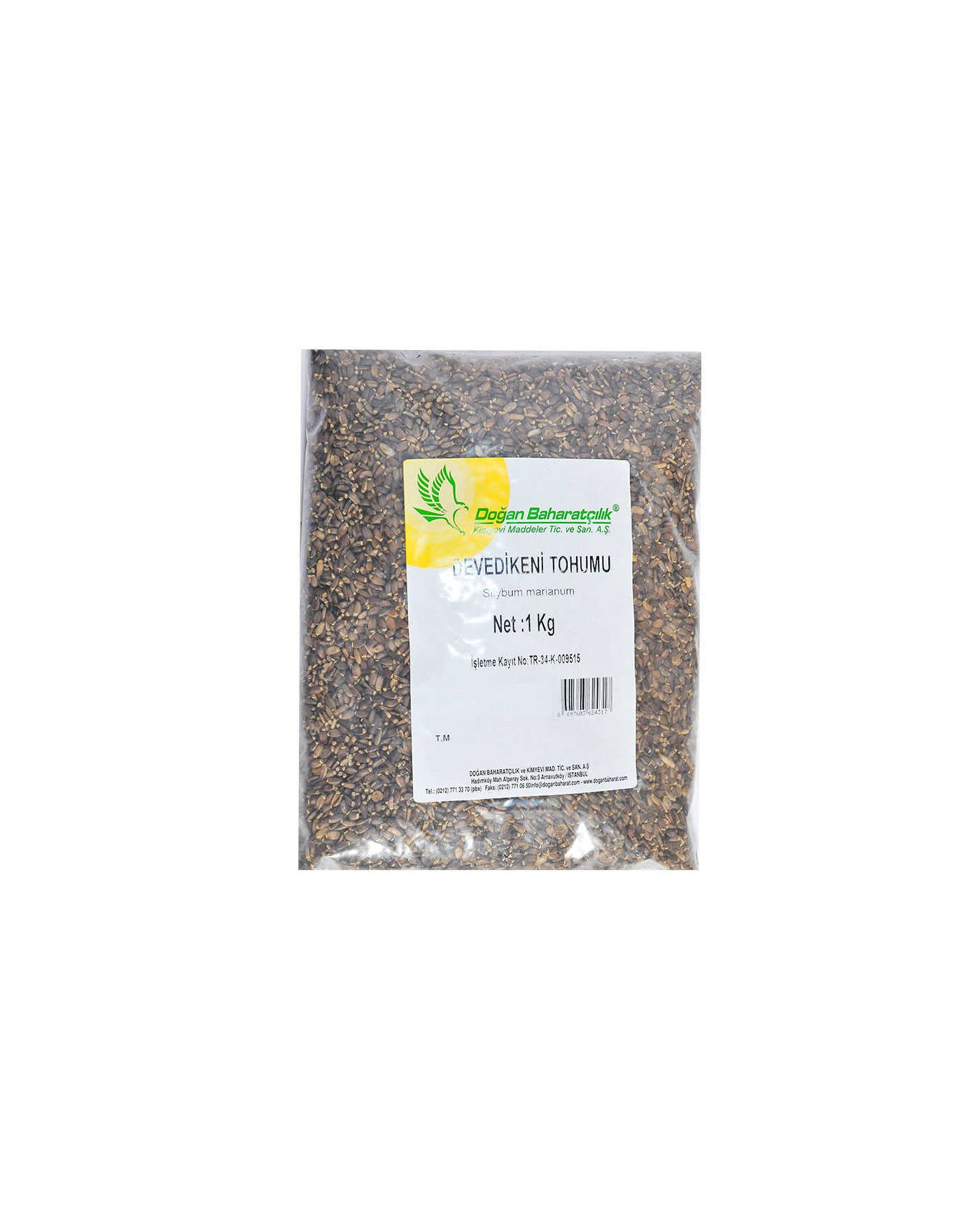 Devedikeni Tohumu Doğal Tane 1000 Gr Paket