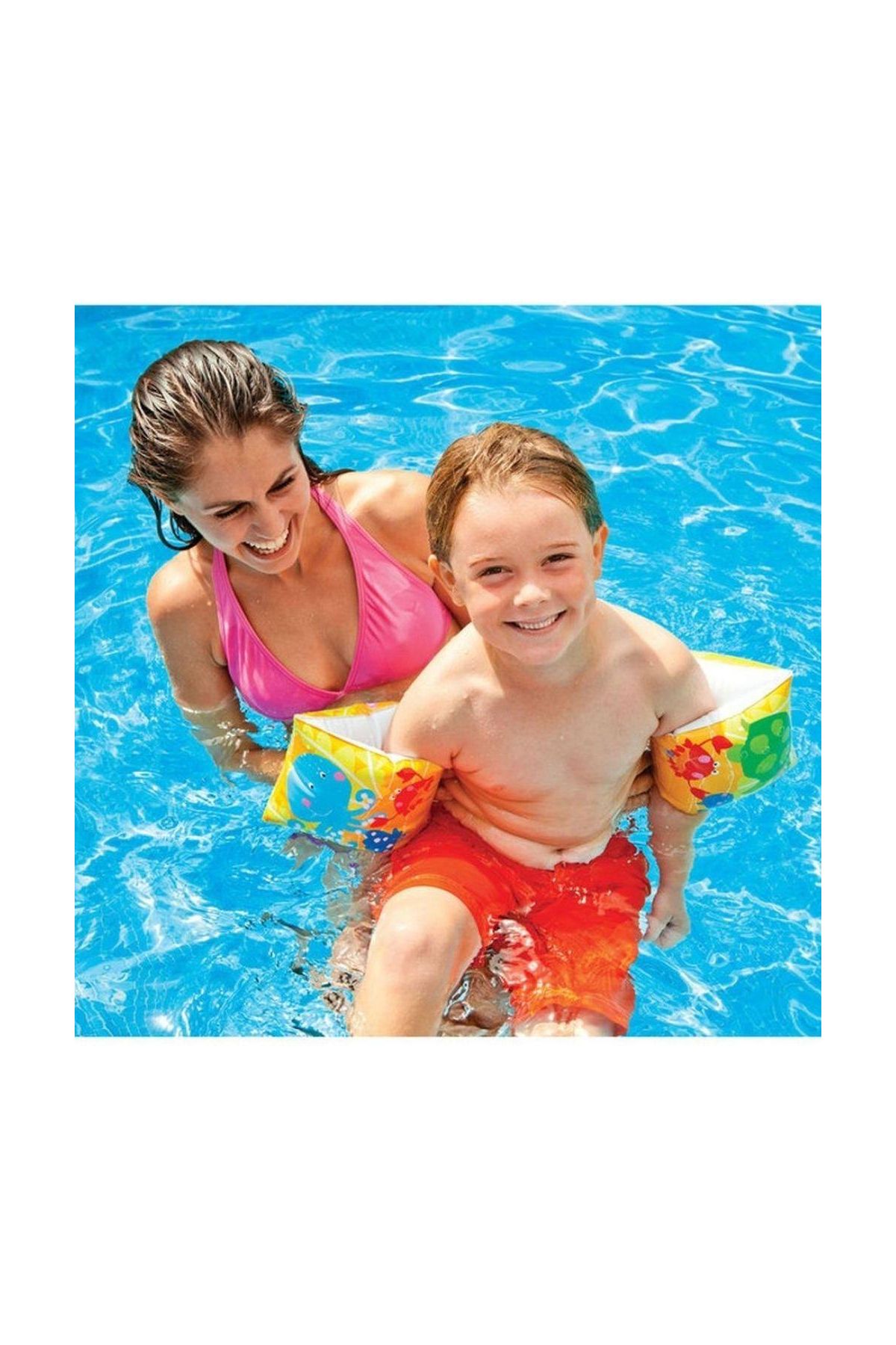 Tropikal Desenli Kolluk 23x15 Cm