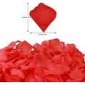 Kırmızı Renk Gül Yaprağı Şekilli Konfeti – 10 Paket 1000 Adet