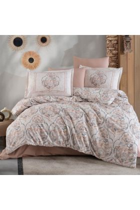 Tek Kişilik Ranforce Nevresim Takımı Hezen V1