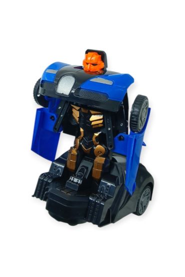 Robota Dönüşen Araba - Pilli Yerde Gezen Spor Araba