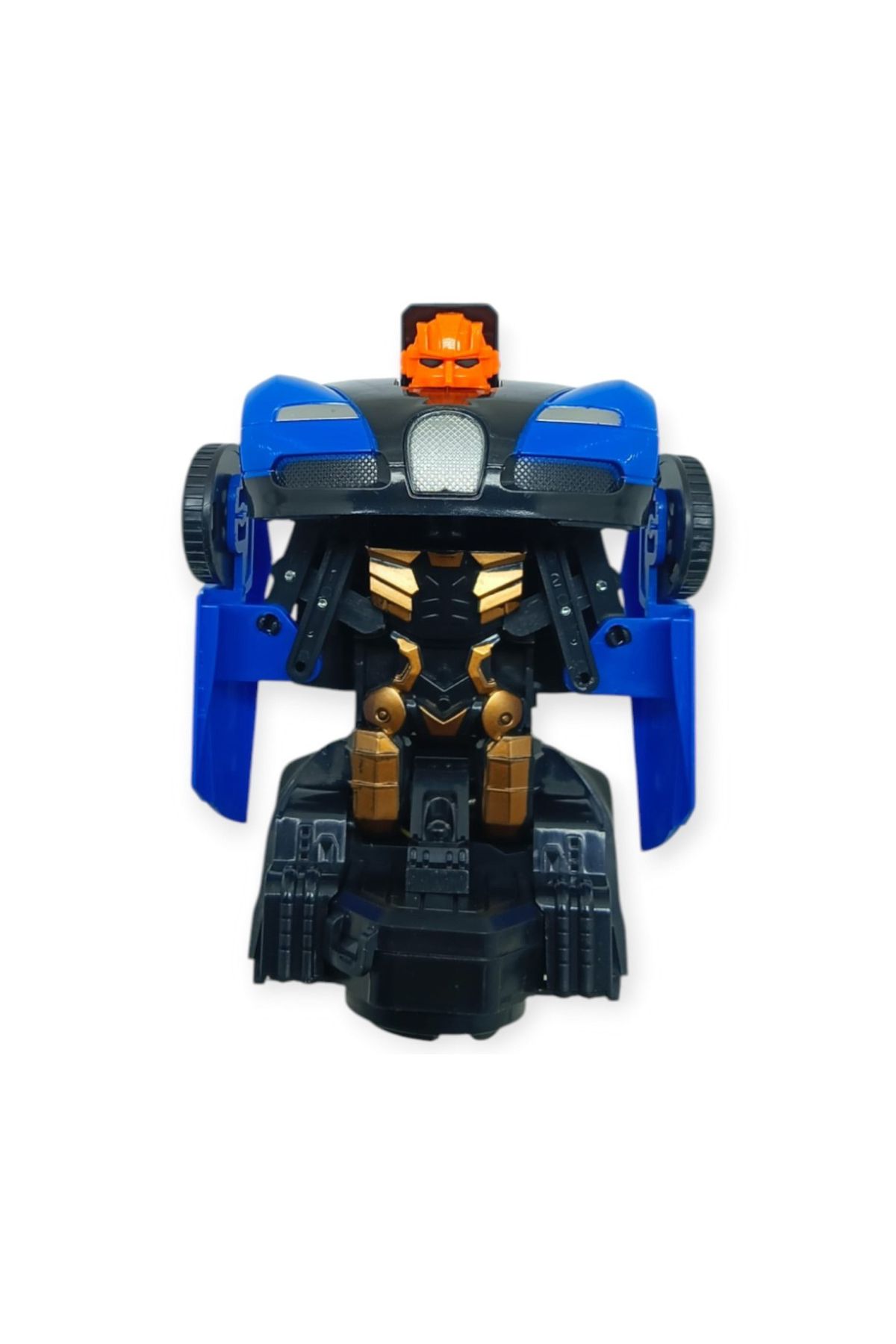 Robota Dönüşen Araba - Pilli Yerde Gezen Spor Araba