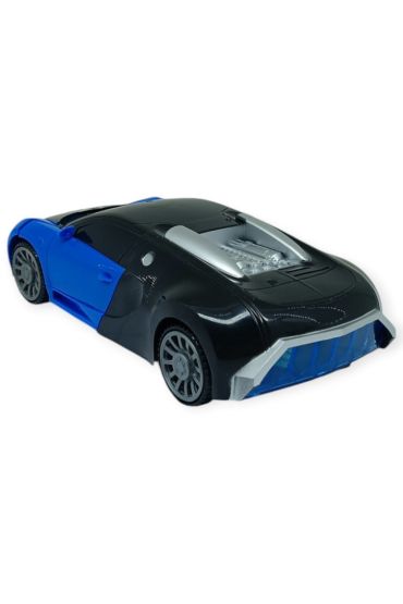 Robota Dönüşen Araba - Pilli Yerde Gezen Spor Araba