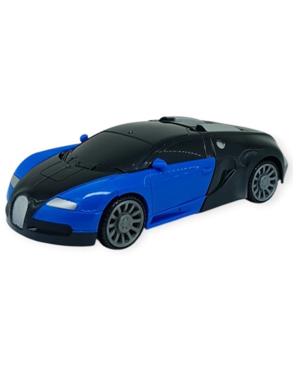 Robota Dönüşen Araba - Pilli Yerde Gezen Spor Araba