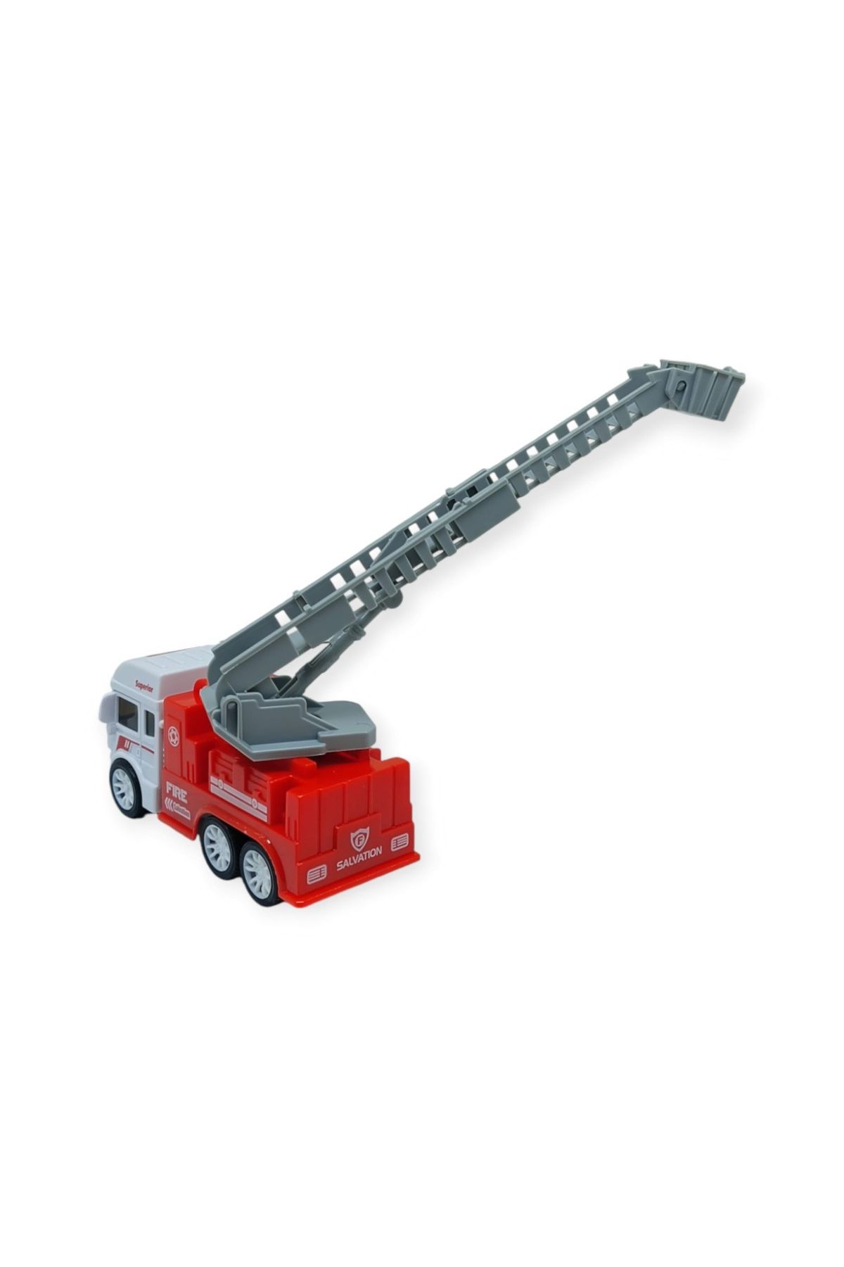 İş Makinaları Serisi - Sürtmeli İtfaiye Aracı  cm  - Merdiven