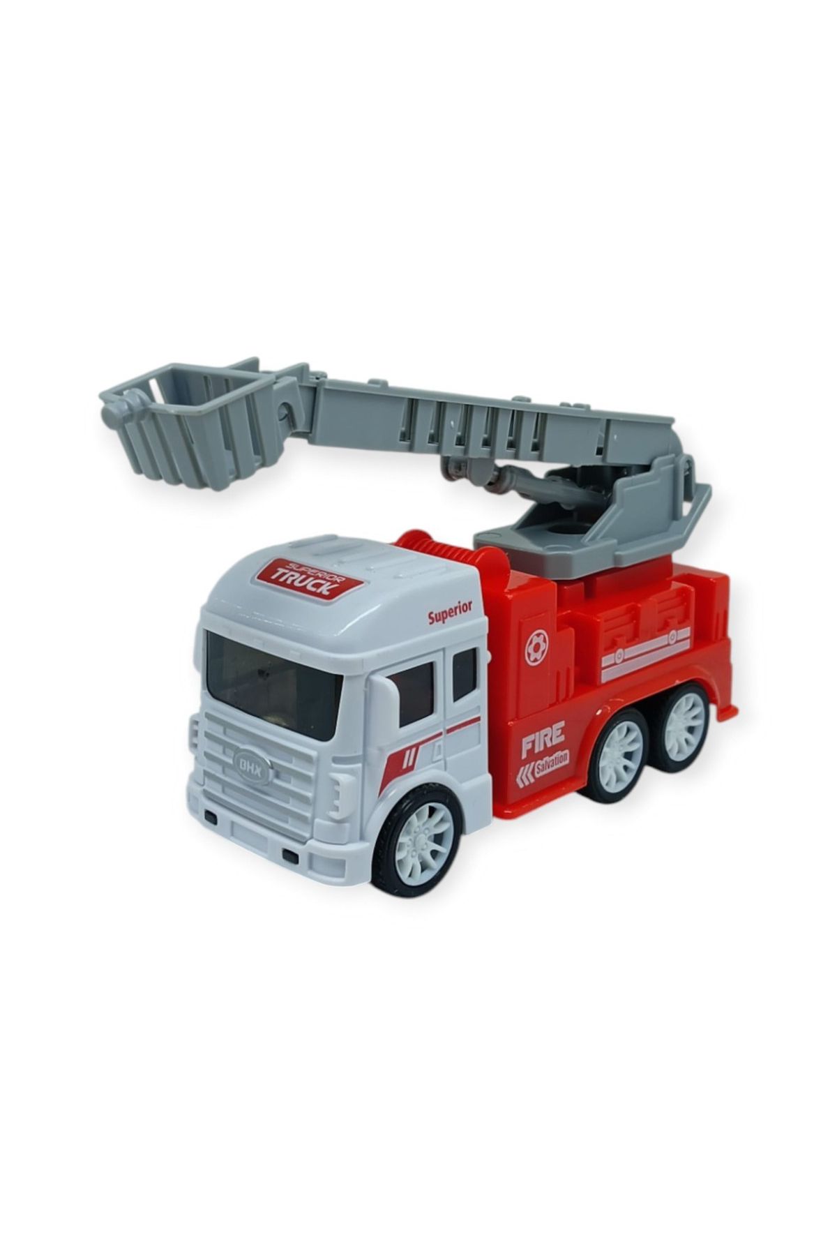 İş Makinaları Serisi - Sürtmeli İtfaiye Aracı  cm  - Merdiven