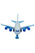Sürtmeli Yolcu Uçağı 16 cm - Beyaz