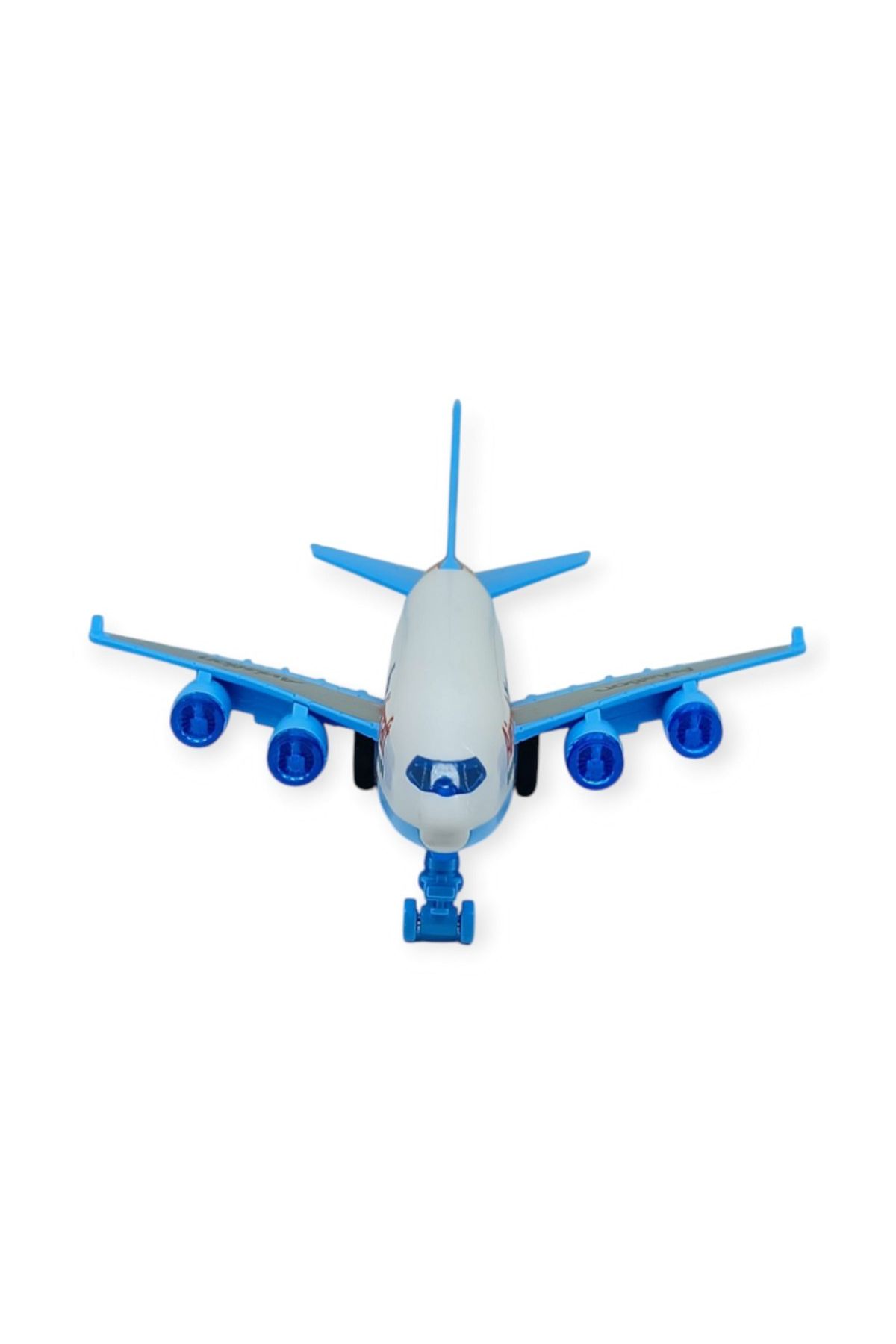 Sürtmeli Yolcu Uçağı 16 cm - Beyaz