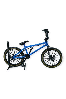 Model Araçlar -1:8 Metal BMX Bisiklet - Die -Cast 17 cm - Mavi