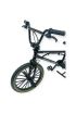 Model Araçlar -1:8 Metal BMX Bisiklet - Die -Cast 17 cm - Siyah