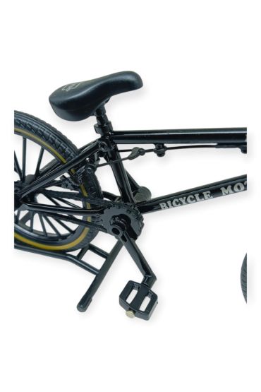 Model Araçlar -1:8 Metal BMX Bisiklet - Die -Cast 17 cm - Siyah