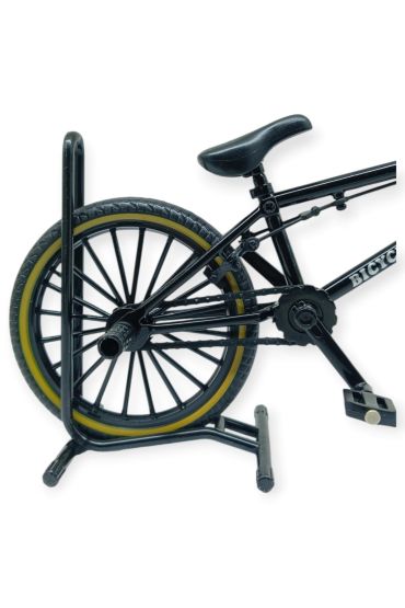 Model Araçlar -1:8 Metal BMX Bisiklet - Die -Cast 17 cm - Siyah