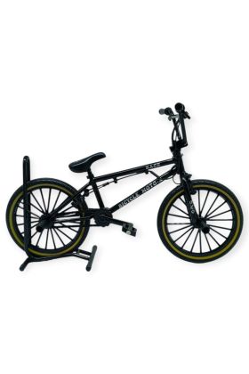 Model Araçlar -1:8 Metal BMX Bisiklet - Die -Cast 17 cm - Siyah