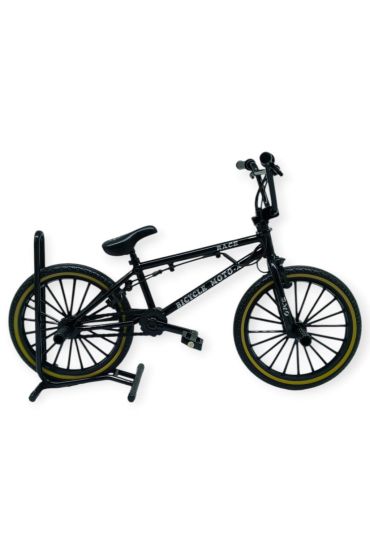 Model Araçlar -1:8 Metal BMX Bisiklet - Die -Cast 17 cm - Siyah