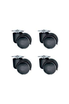 Bürosit Plastik Tablalı Teker - 50MM HKS151 - 4 Adet