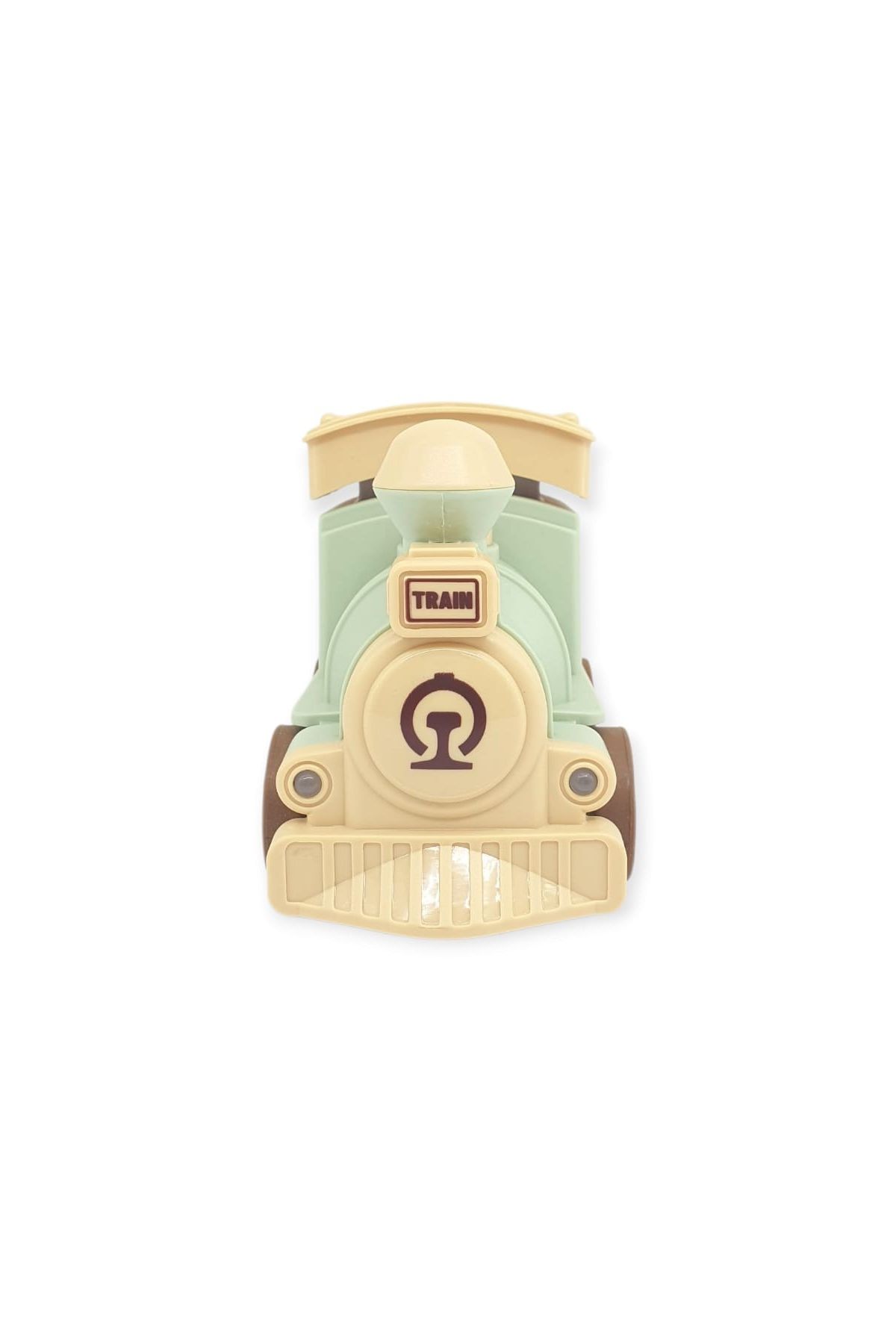 Oyuncak Tren Işıklı Sesli Bas Gitsin 14cm - YEŞİL - 8068A