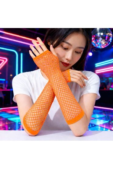 80’ler 90’lar Retro Tcu File Parmaksız Eldiven 26 cm