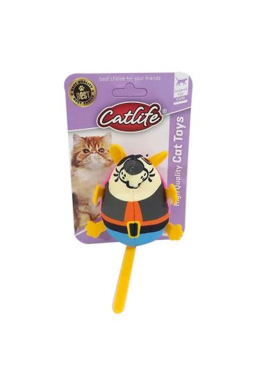 Sevimli Kumaş Fare Kedi Oyuncağı 17 cm Çeşitli Renklerde