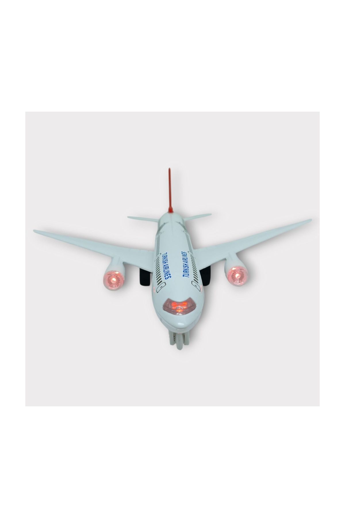 Çek Bırak Metal Yolcu Uçağı - 18 cm - Orta Boy