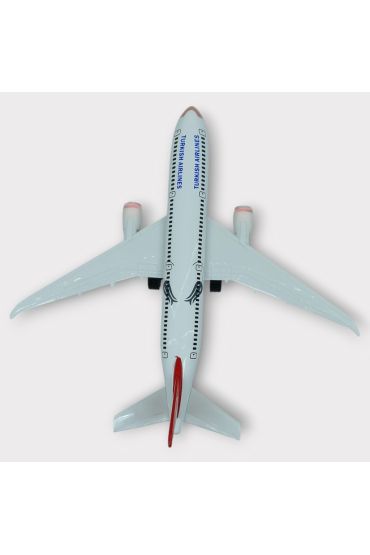 Çek Bırak Metal Yolcu Uçağı - 18 cm - Orta Boy