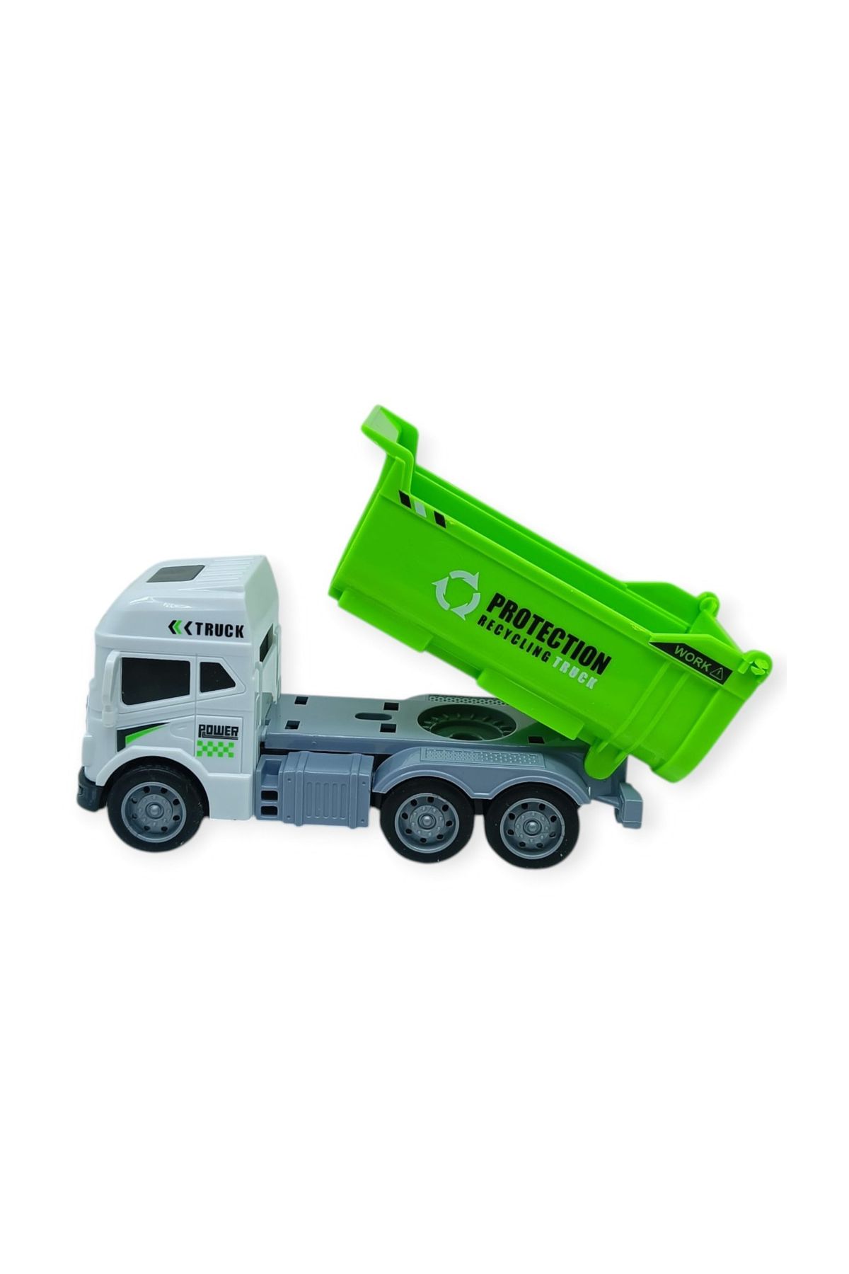 Temizlik Araçları Serisi - Sürtmeli Kamyon  cm  - 3626