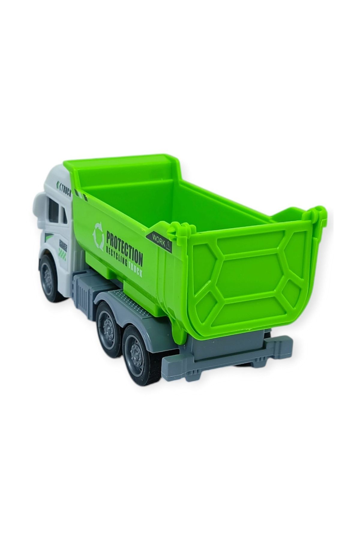 Temizlik Araçları Serisi - Sürtmeli Kamyon  cm  - 3626