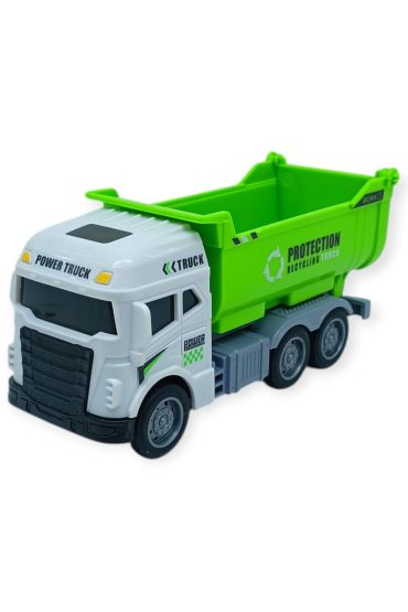 Temizlik Araçları Serisi - Sürtmeli Kamyon  cm  - 3626