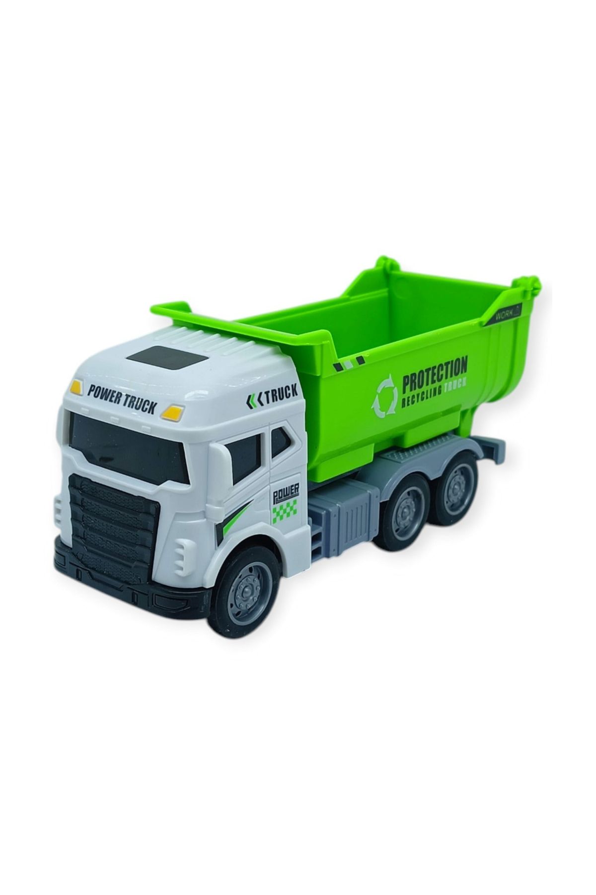 Temizlik Araçları Serisi - Sürtmeli Kamyon  cm  - 3626