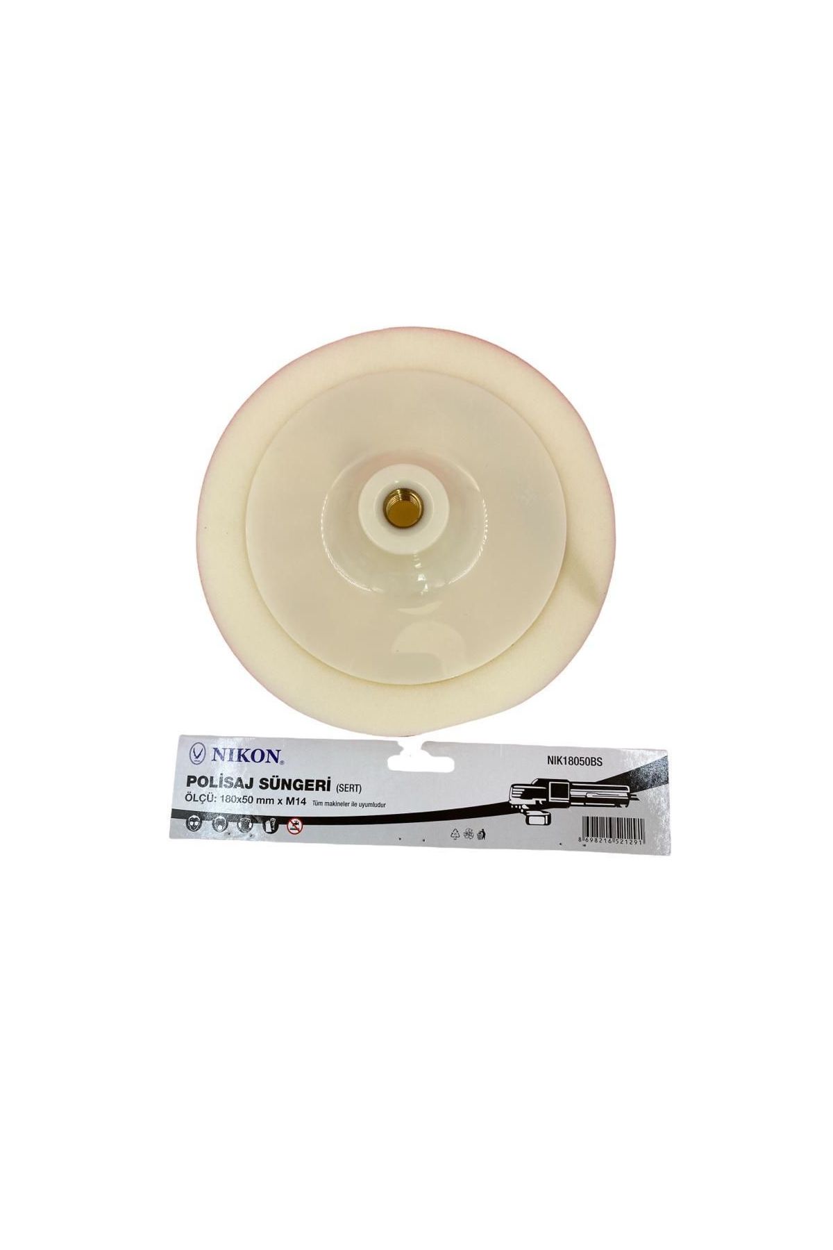Nikon 18050BS Polisaj Süngeri 180 mm Beyaz Sert