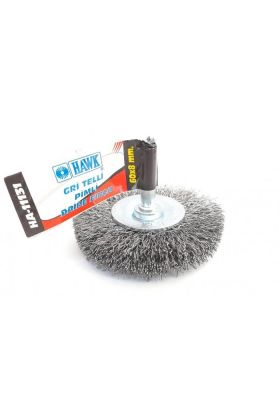  HA11131 Pimli Gri Tel Daire Fırça 60x8 mm