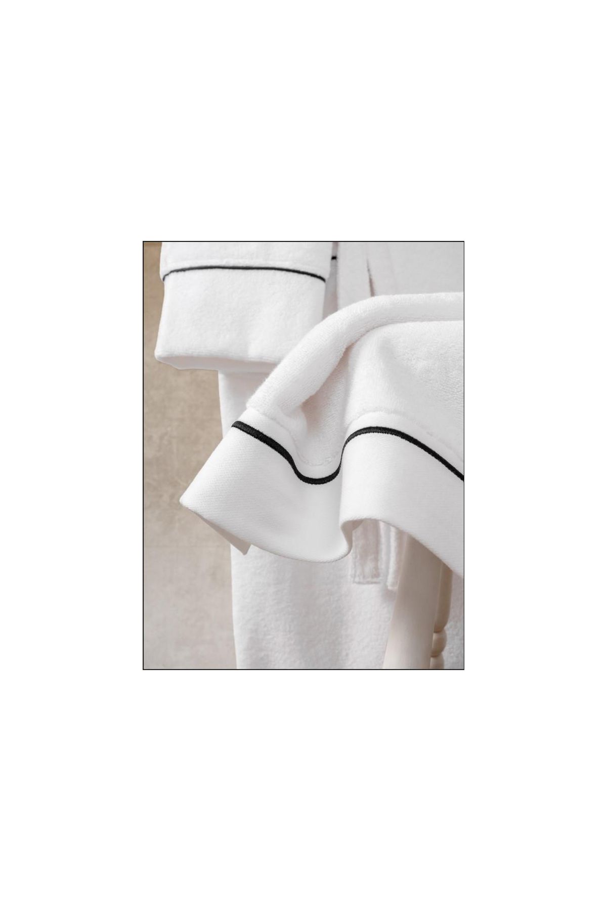 Classic Bornoz Seti Mahur L-XL Unisex