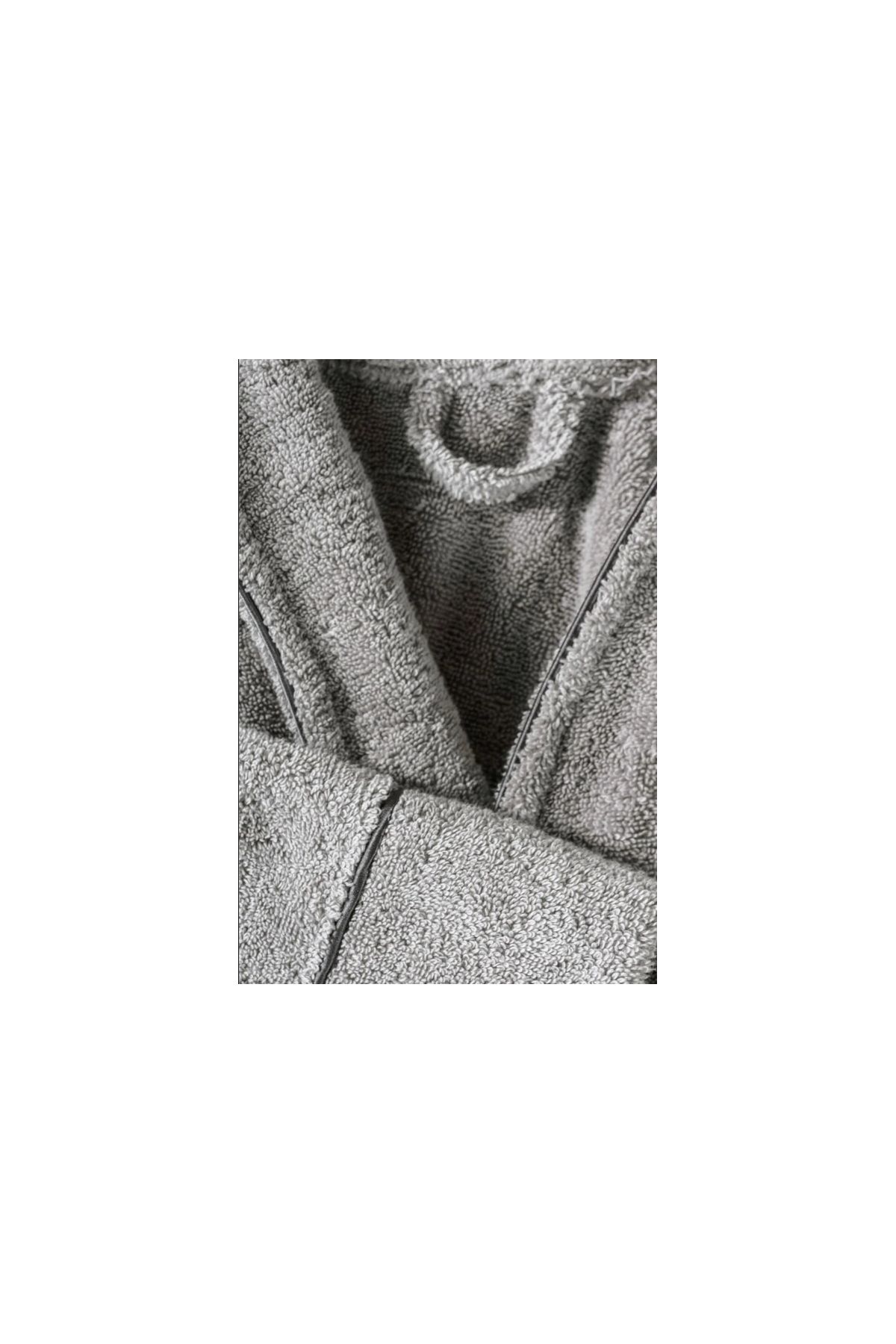 Exclusive Single Bornoz Seti Gri L/xl 8680108069134