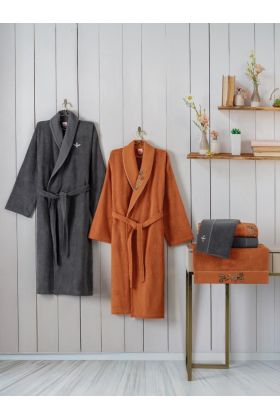 Aile Bornoz Seti Dalila Tarçın-Antrasit