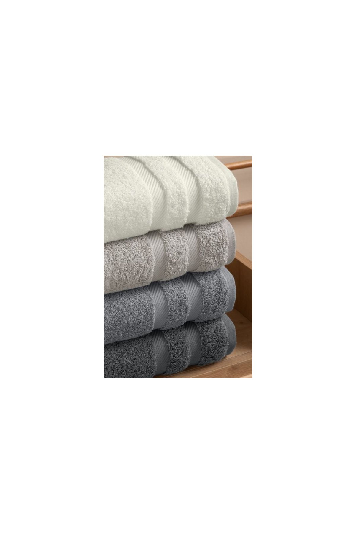 Jakarlı 4´lü 50x90 El Havlusu Nori V2