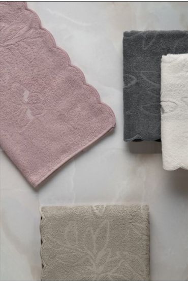 Nakışlı 4´lü 50x90 El Havlusu Nabi V1