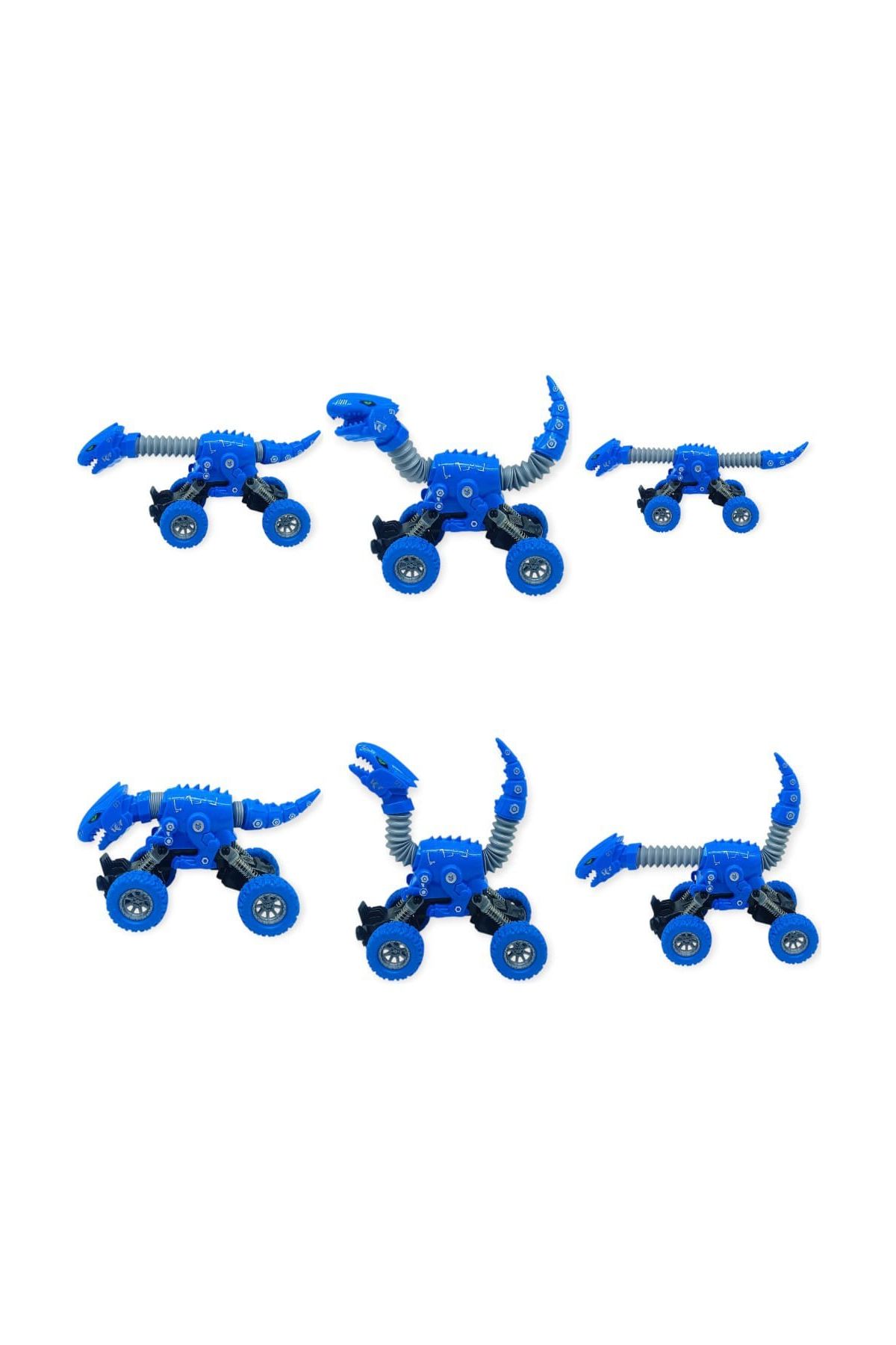 Uzayan Dinazor Arabalar 18 cm - Mavi