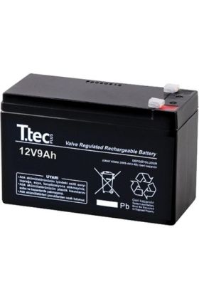12V 9 AH Kuru Bakımsız Akü